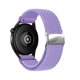 Применимо для Huawei watch4/3Pro/GT3/GT2/2pro/buds металлическая магнитная пряжка нейлоновая тканая ремешок