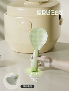 Бытовая присоска может быть вертикальной кухонной медвежьей рисовой ложкой