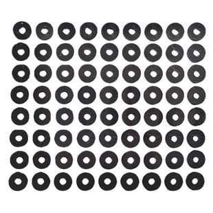 Free sample m3 screw silicone gasket waterproof sealing silicone flat gasket inner circle diameter 3mm silicone gasket