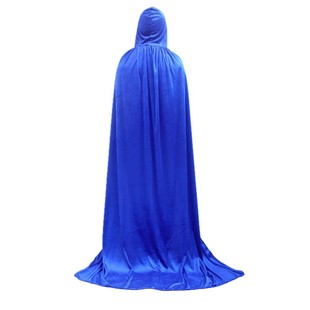 Halloween Cloak Black Adult Cloak Vampire Costume Wizard Demon Death Hooded Golden Velvet Cloak Red