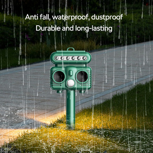 New outdoor solar ultrasonic mouse repellent bird repellent animal repellent cross-border explosions Amazon