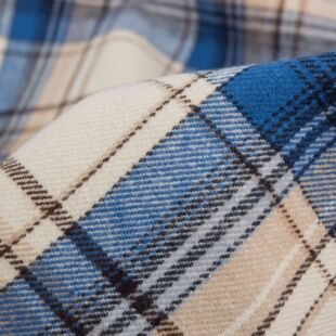 7 in stock supply manufacturers fabric high density plaid women's shirt fabric children's clothing skirt spring and summer cotton lining