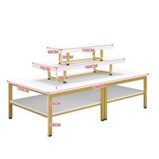 Underwear Nakajima Display Table New Children's Wear Shoes Nakajima Cabinet Display Cabinet Double-sided Nakajima Shoe Rack Stationery