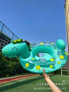 Новое утолщенное детское сиденье Kaixiang с изображением животных, детские водные надувные игрушки, мужские и женские детские плавательные кольца с подмышками и рисунком