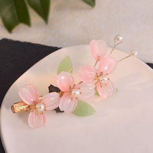 Tang Fenghan одежда головной убор Древние волосы расческа цветы супер сказочные волосы классические аксессуары для волос ручной работы Cheongsam