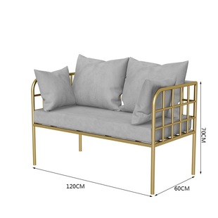Nordic Internet celebrity milk tea shop marble tea table and chair combination home courtyard coffee shop leisure restaurant sofa deck
