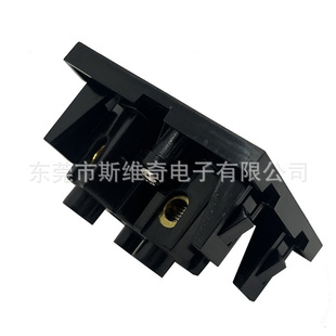 50*50 square Australian three-hole power socket BS-A02 energy storage Australian standard card cabinet socket