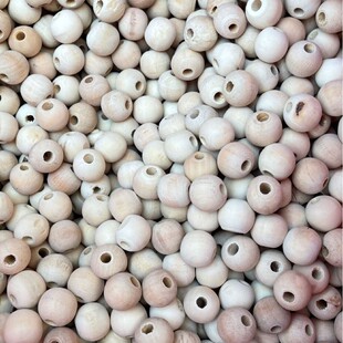 Defective wood beads defective wood beads 18*20mm lotus wood beads defective log beads solid wood ball round