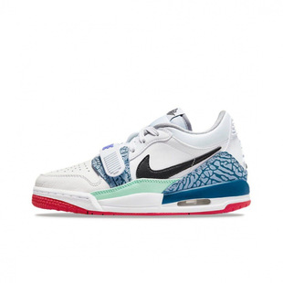 Aio Chongyuan AJ312 Low Низкая банда Midnight Blue Small Grey Пасхальный год Дракона Ограниченная ретро баскетбольная обувь Лейкерс Мужчины