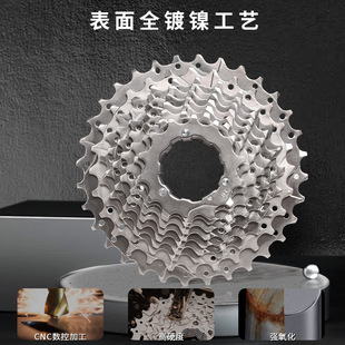 BUCKLOS mountain bike cassette flywheel 8/9/10/11/12 speed gear HG road bike flywheel