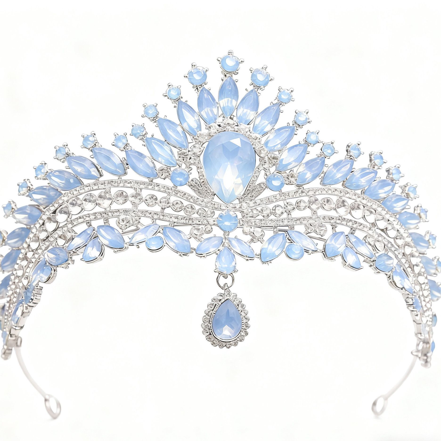 Luxurious Bridal Crown Tiara Wedding Princess New Birthday Korean Accessories Wedding Dress Baroque Hair Accessories Crown
