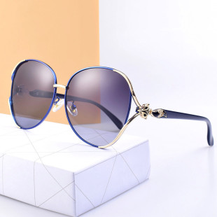 Weifan brand Fox head polarized sunglasses women's metal fashion 2020 new anti ultraviolet sunglasses 3151