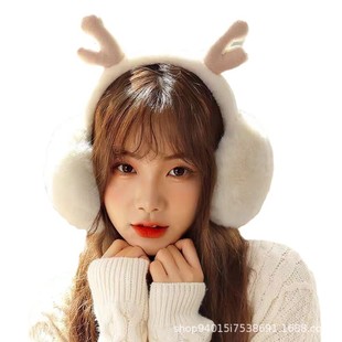 Winter Cute Warm Ear Movers Women's Foldable Ear Movers Ear Bag Korean Riding Ear Protection Artifact Ear Cap Ear Cover