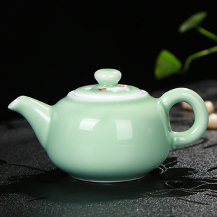 Чайный сервиз Celadon Крышка костюма Чаша чайник Набор чашек для рыбы Longquan Селадон цветной чайный сервиз карпа аксессуары для костюма оснастка нет