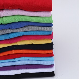 Lapel short-sleeved polo shirt customized corporate cultural shirt group work clothes T-shirt activity advertising shirt wholesale embroidery