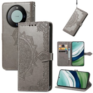 For Huawei Mate60 50E Pro Plus Nova11 10 Y70 Y61 pressure Mandala leather case