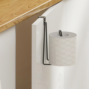 Cross-border Hot Wall-mounted Tissue Rack Toilet Bathroom Tissue Rack Punch-free Hanging Roll Paper Rack Storage Rack