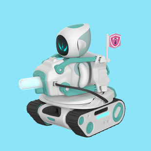Eilik Eric Robot Intelligent Voice Interactive Electronic Pet Chariot Handle suit Panxer