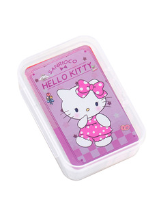 Creative Cartoon Laser Poker Storage Boxed Mini Portable Game Card Children's Educational Toys Small Gift