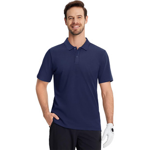 Strict Selection of Amazon 2024 Cross-border Men's Classic Casual European and American Lassel Short-sleeved Men's Foreign Trade Men's Polo Shirt