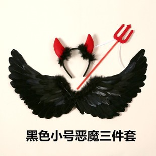 Cross-border Angel Wings Children Adult Angel Feather Wings Props Stage Six One Halloween Wings Props