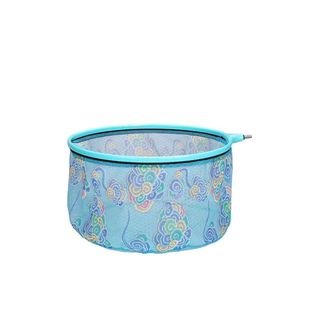 Fishing net head non-hook anti-hanging net pocket ultra-light Net head fishing gear aluminum alloy net head foldable