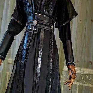 Ink burning cos costume ancient costume black suit Xiao Ce Chang Gung Gu Yun Zhou Hui Jin costume black water greetings