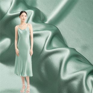 Imported acetic acid high-end fabric triacetate fabric natural fiber satin fabric heavy weight acetate satin silk fabric