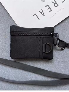 Original Japanese mini coin purse card holder small wallet zipper youth outdoor sports storage bag small hanging bag