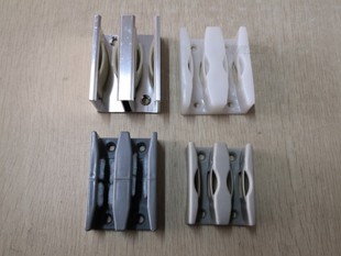 Shower Room Accessories Bathroom Sliding Door Limiter Sliding Door Slider Double Groove Glass Door Stopper Glass Door Positioner