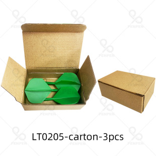PENPEN Jet Dart Siaman Dart Leaf Multicolor Cross-border Special for Not Easy to Break LT02 Boxed 3 Pack