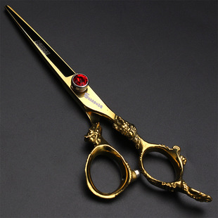 Dragon scissors hairdressing scissors professional genuine 6 inch 7 inch stylist special haircut flat scissors tooth Scissors barber scissors set
