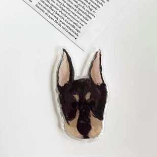 Ins South Korea Cartoon Dog Lazy Telescopic Gel Dropping Mobile Phone Airbag Bracket Acrylic Mobile Phone Bracket