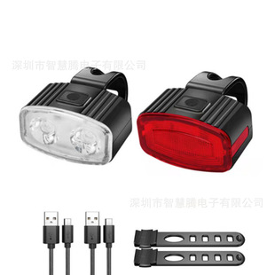Cross-border Hot Sale Mini Mountain Bike Light Multifunctional Strong Light Bicycle Headlight Outdoor Cycling Electric Vehicle Lighting