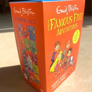 Оригинальный английский Enid Blyton Famous Five Five Five Five Five Five Приключения Five Five Five 14-томного подарочной коробки