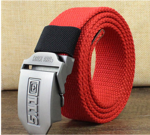 Outdoor 511 Tactical Belt Thickened Belt Men and Women Canvas Belt Casual Cloth Belt Student Jeans Belt