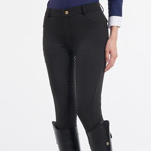 Equestrian pants for men and women with full-seat silicone high-elastic riding pants riding equipment equestrian pants a generation of more