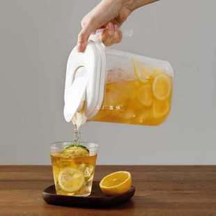 ✅2TCU Frost Mountain Household Cold Kettle Large Capacity Summer Cold Bottle Lemonade Juice Pot 1.7L Bubble