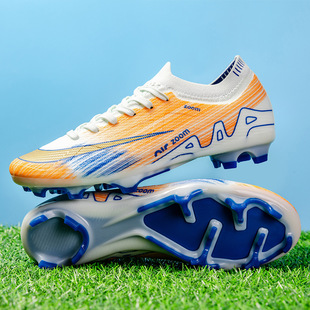 Cross-border new low-top men's and women's football shoes spikes broken nails competition training shoes men's and women's adult sports football shoes