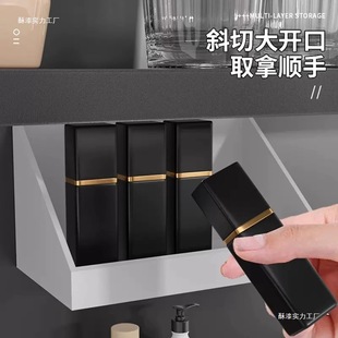 Mirror Cabinet Storage Box Bathroom Cabinet Interior Storage Rack Toilet Wash Table Wall Hanging Cosmetic Lipstick