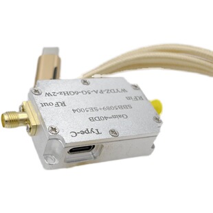 Microwave unidirectional power amplifier SBB5089 + SE5004 5.8GHz 2W 33dBm RF power amplifier