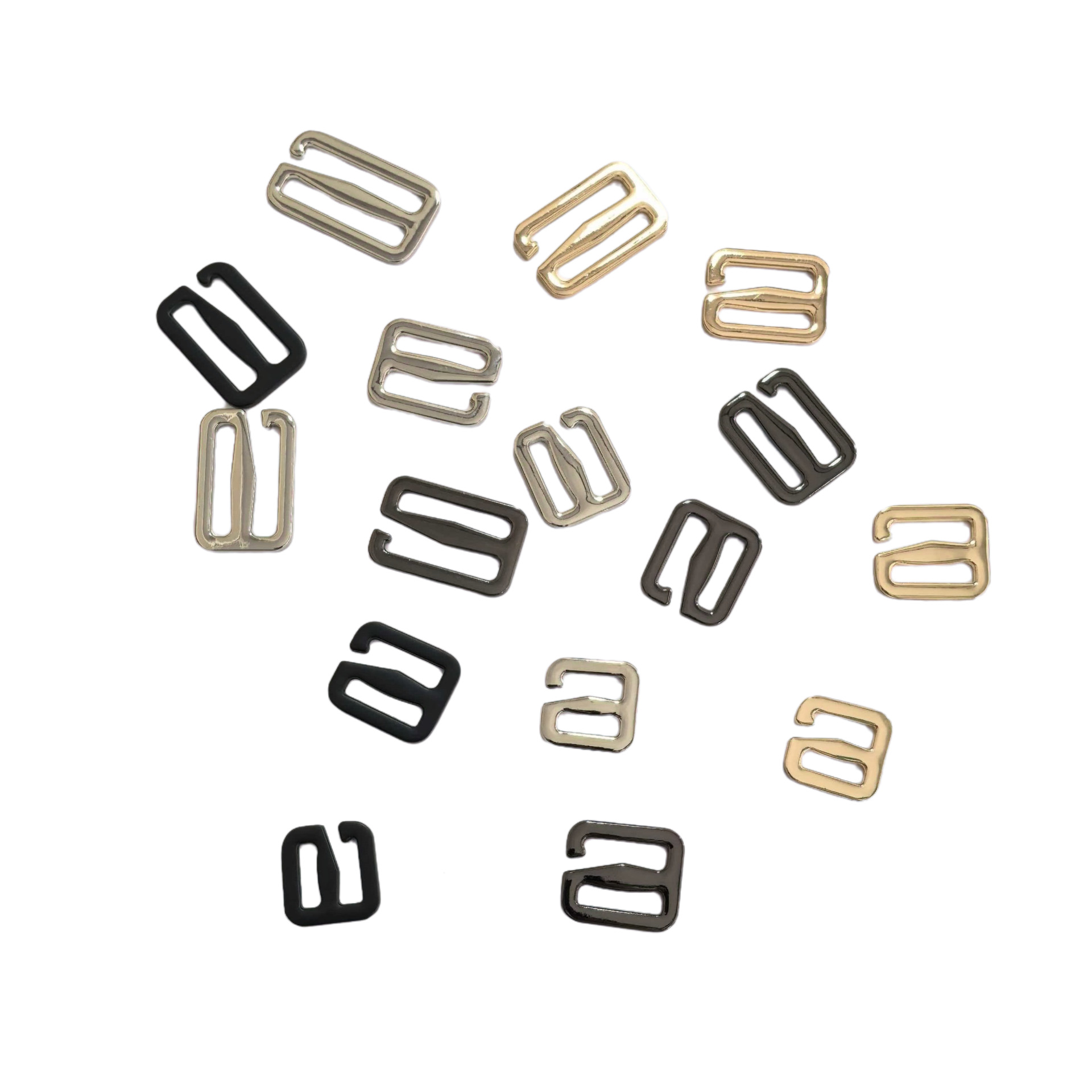 In-Stock 16-50mm Flat Metal 9-Shaped Buckle Die-Cast Six-Shaped Buckle Nine-Shaped Hook Buckle Belt Buckle Adjustment Buckle Hardware Buckle