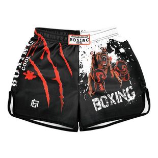 MMA Fighting fight quick dry Thai boxing UFC martial arts casual shorts training sports fitness club bear running
