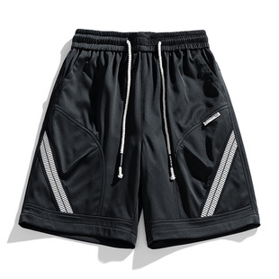 2024 New Arrival Casual Shorts Boys Summer Waterproof Thin Five-point breeches Boys Loose Men's Sports Workwear