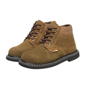 Wholesale labor protection shoes thickened tire bottom steel baotou anti-smashing anti-puncture wear-resistant high temperature resistant lathe worker anti-puncture safety shoes