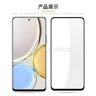 Применимо Honor X9 полноэкранная закаленная пленка Honor X9 5G две прочные шелкография HD полная пленка из стекла