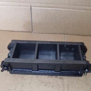 Cast iron steel 150 test mold 100 compressive 70.7 mortar test block box concrete triple impermeability mold concrete mold