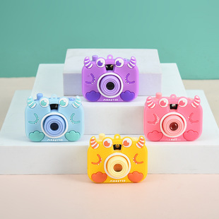 Creative Cartoon Projection Camera Series Keychain Small Pendant Luminous Slide Toy Keychain Bag Pendant