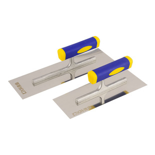 Kemaixin plastic handle stainless steel trowel trowel trowel putty batch Wall knife diatom mud base receiving knife plastering knife