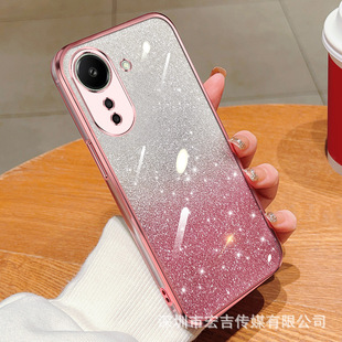 Применимо к Red Mi A3 с прямым краем 6D чехол для телефона с гальваническим покрытием note13pro градиентный блеск 13C все включено защитный чехол K70E
